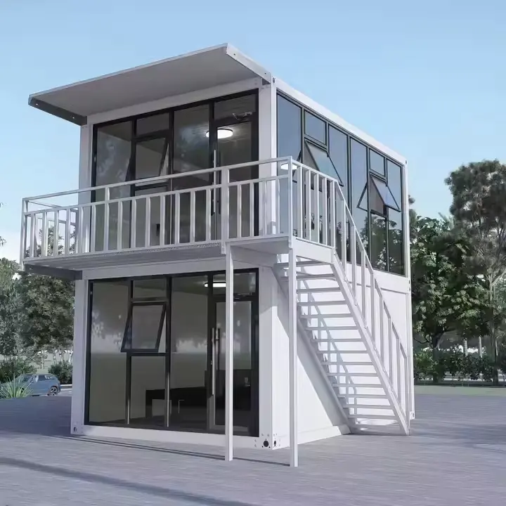 Prefab officium continens onsite